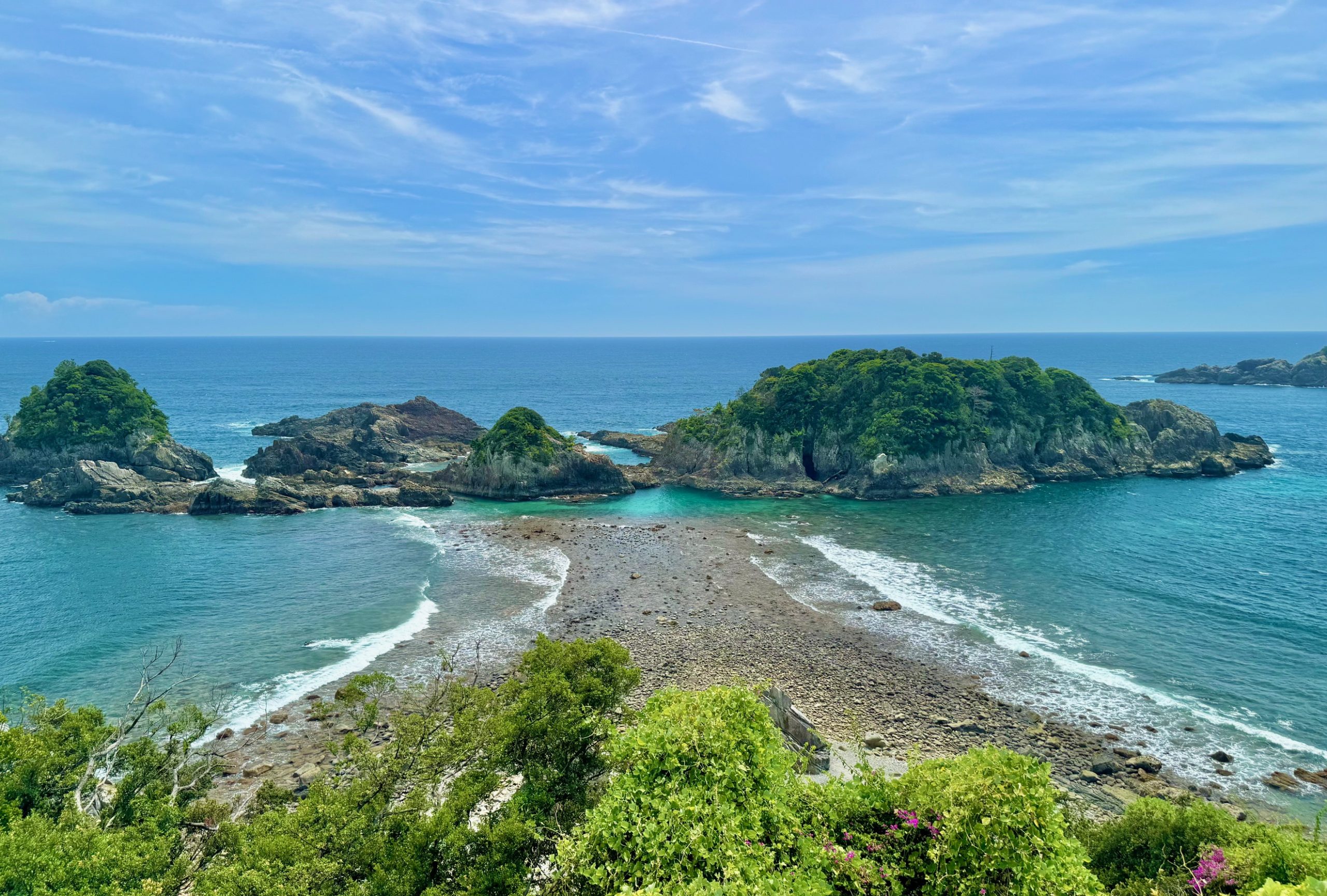 干潮時の黒島
