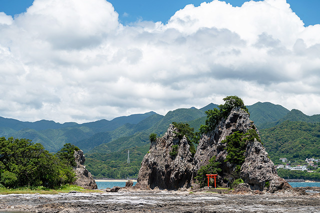 Bentenjima Island and Ojaura Coast