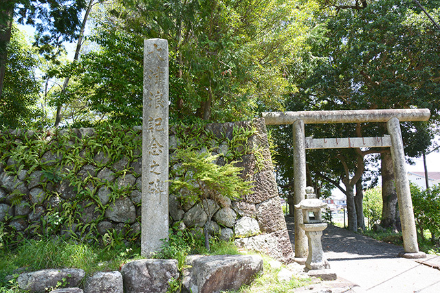 天満の大津浪記念碑